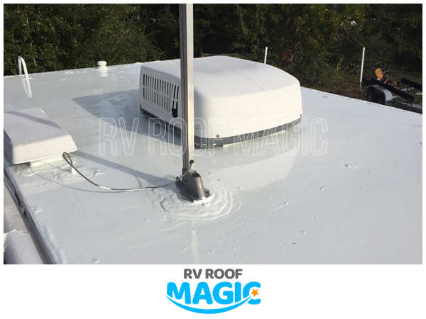 Liquid RV Roof Coating