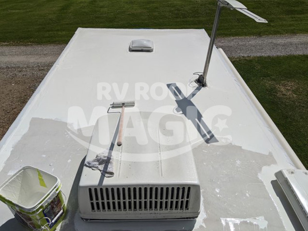 RV Rubber Roof Coating