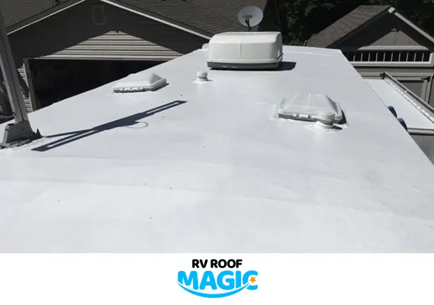 Liquid Rubber Roof for RV